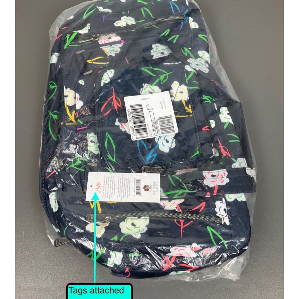 Lug Propeller 2 Bright Floral Overnight Bag - Stylish & Spacious, Perfect for Wo - Picture 3 of 7
